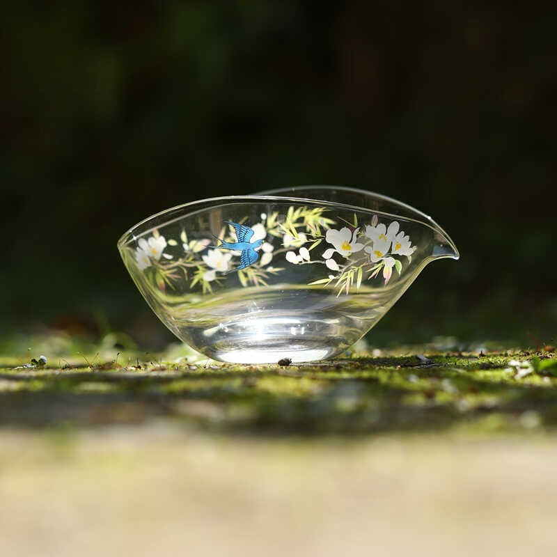 200ml Glass Fair Cup Thickened - Korean Tea Set recension och pris