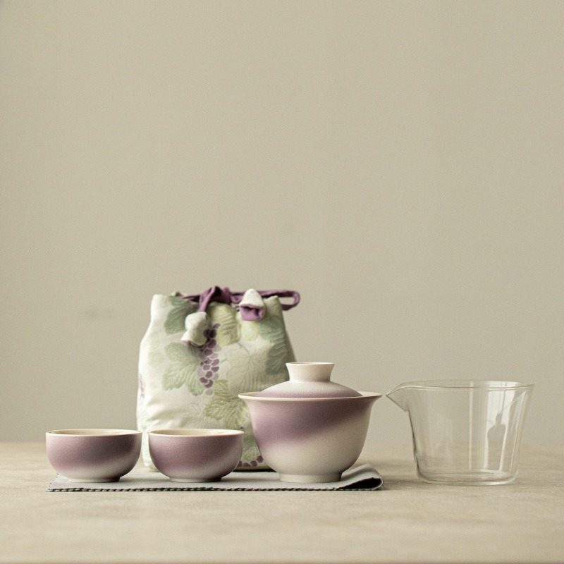 Ceramic Travel Tea Set, One Po - Korean Tea Set recension och pris
