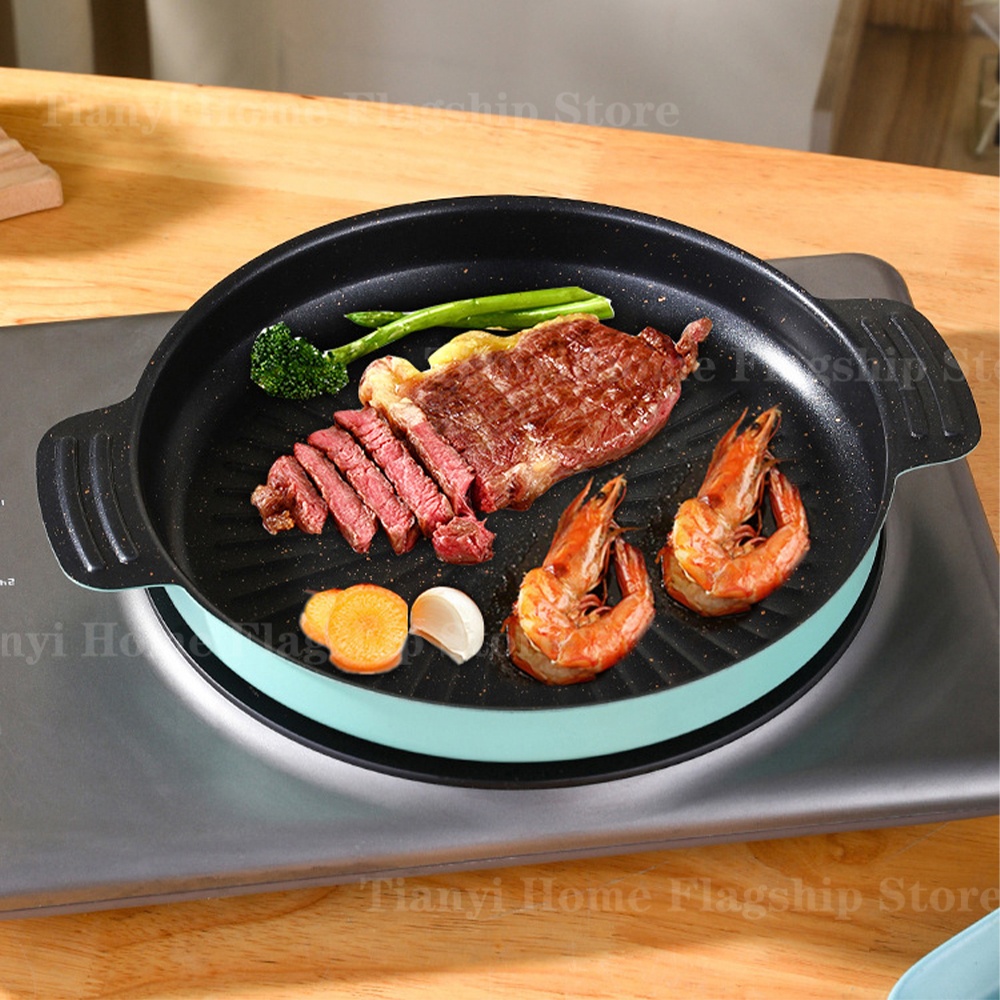 Grill Pan Round Non-Stick Barb - Korean Bbq Grill recension och pris