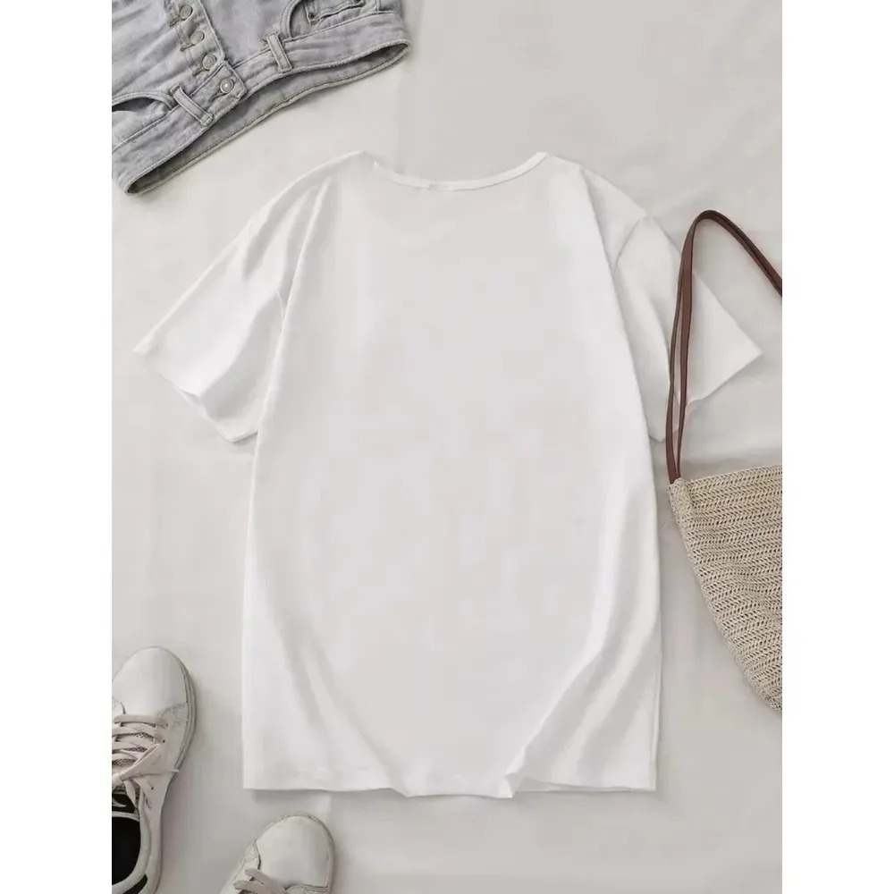 Men Women T-shirt with A Illus - Korean Men Lifestyle recension och pris