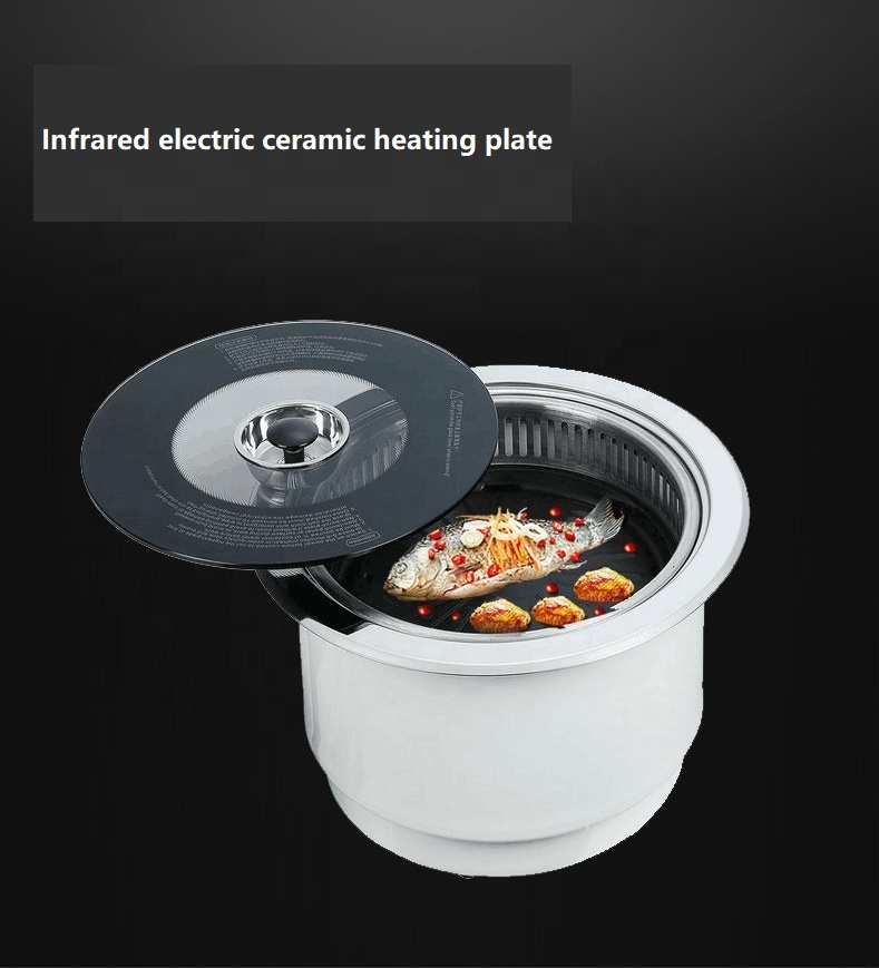 2000w Hot Sale Korean BBQ Gril - Korean Bbq Grill recension och pris