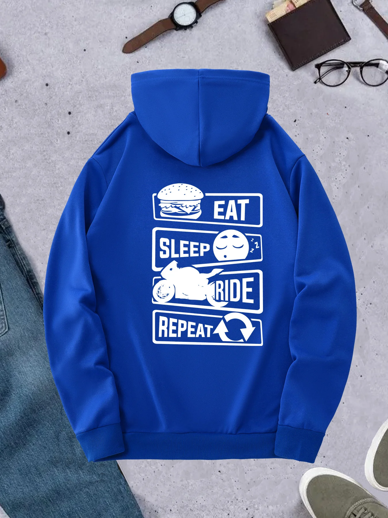 Korean Trend Men Hoodie Eat Sl - Korean Lifestyle Trends recension och pris